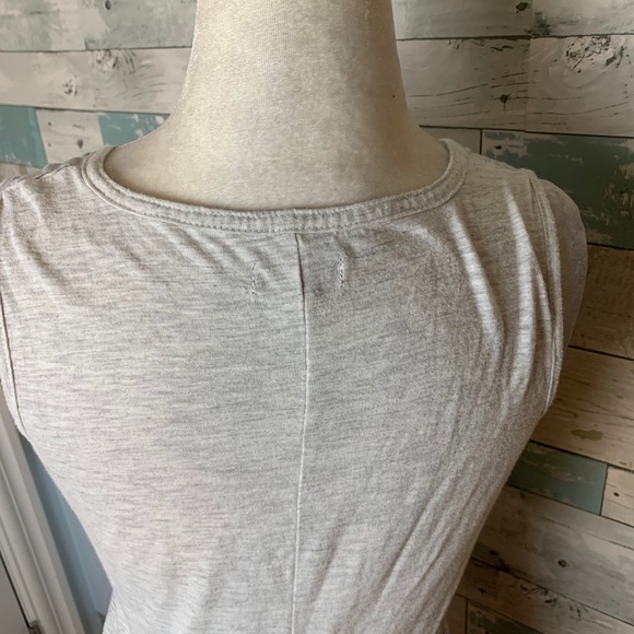 7 for all mankind button down striped tank top - Picture 5 of 7